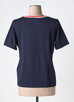 T-shirt stretch manches courtes bleu TELMAIL femme