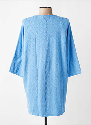 Gilet manches longues manches 3/4 bleu MASAI femme