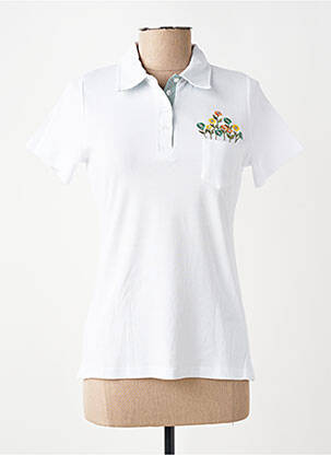 T-shirt stretch manches courtes blanc TELMAIL femme