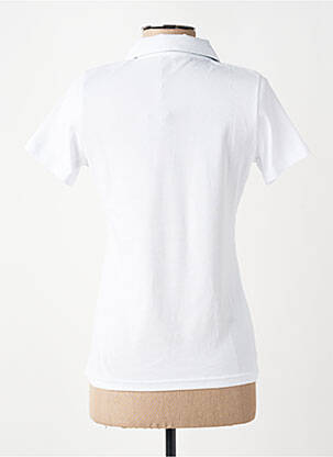 T-shirt stretch manches courtes blanc TELMAIL femme