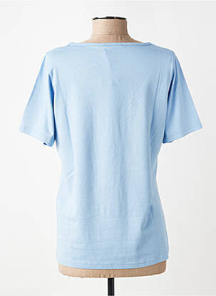 T-shirt stretch manches courtes bleu TELMAIL femme