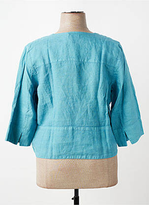 Veste casual coupe droite bleu MES SOEURS ET MOI femme