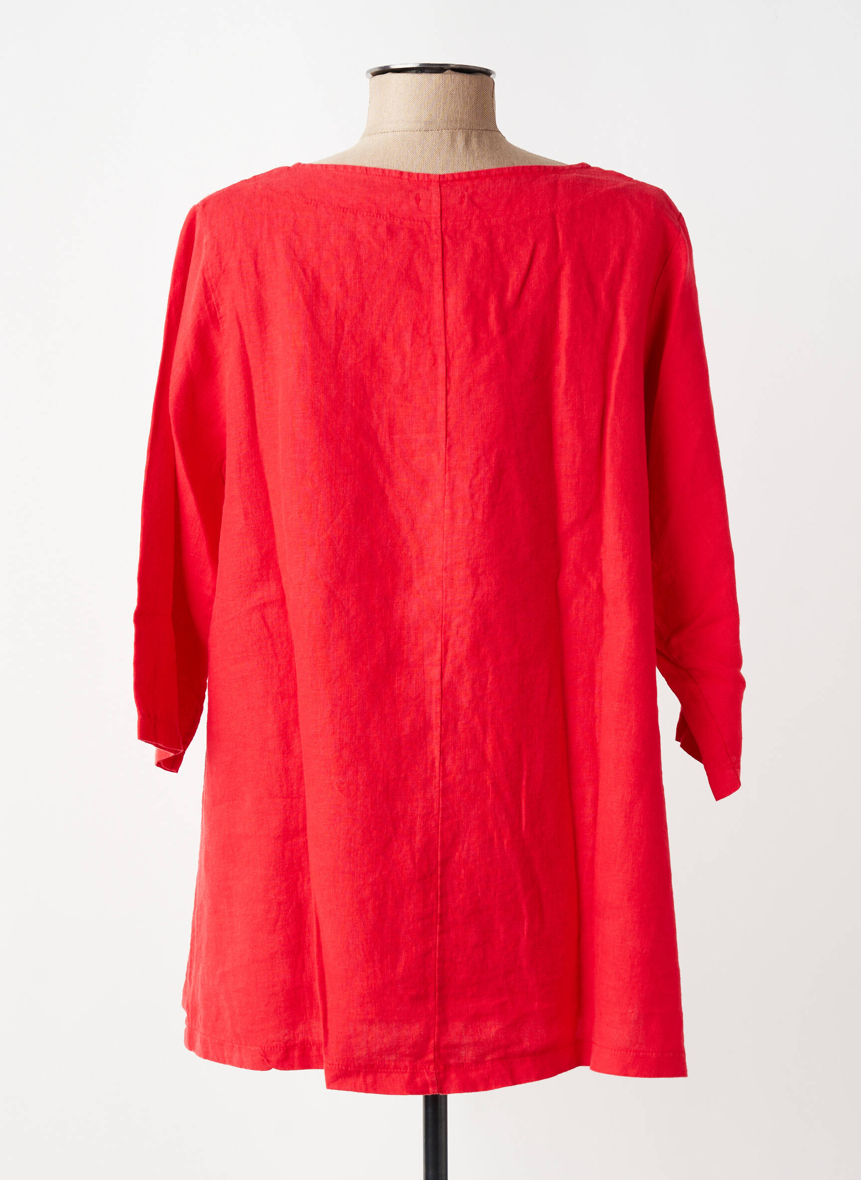 Gilet manches longues manches 3/4 rouge G!OZE femme
