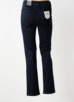 Jeans coupe slim tissage brut taille normale bleu TONI femme