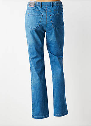 Jeans coupe slim taille haute taille haute bleu TONI femme