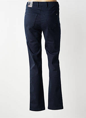 Jeans coupe slim taille haute taille haute bleu TONI femme