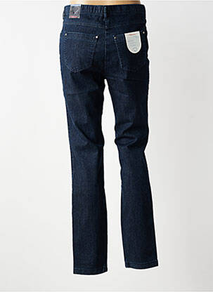 Jeans coupe slim taille haute taille haute bleu TONI femme