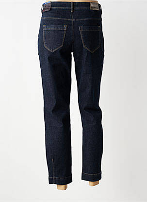 Jeans coupe droite stretch taille normale bleu TONI femme