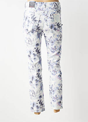 Jeans coupe slim stretch taille normale violet TONI femme