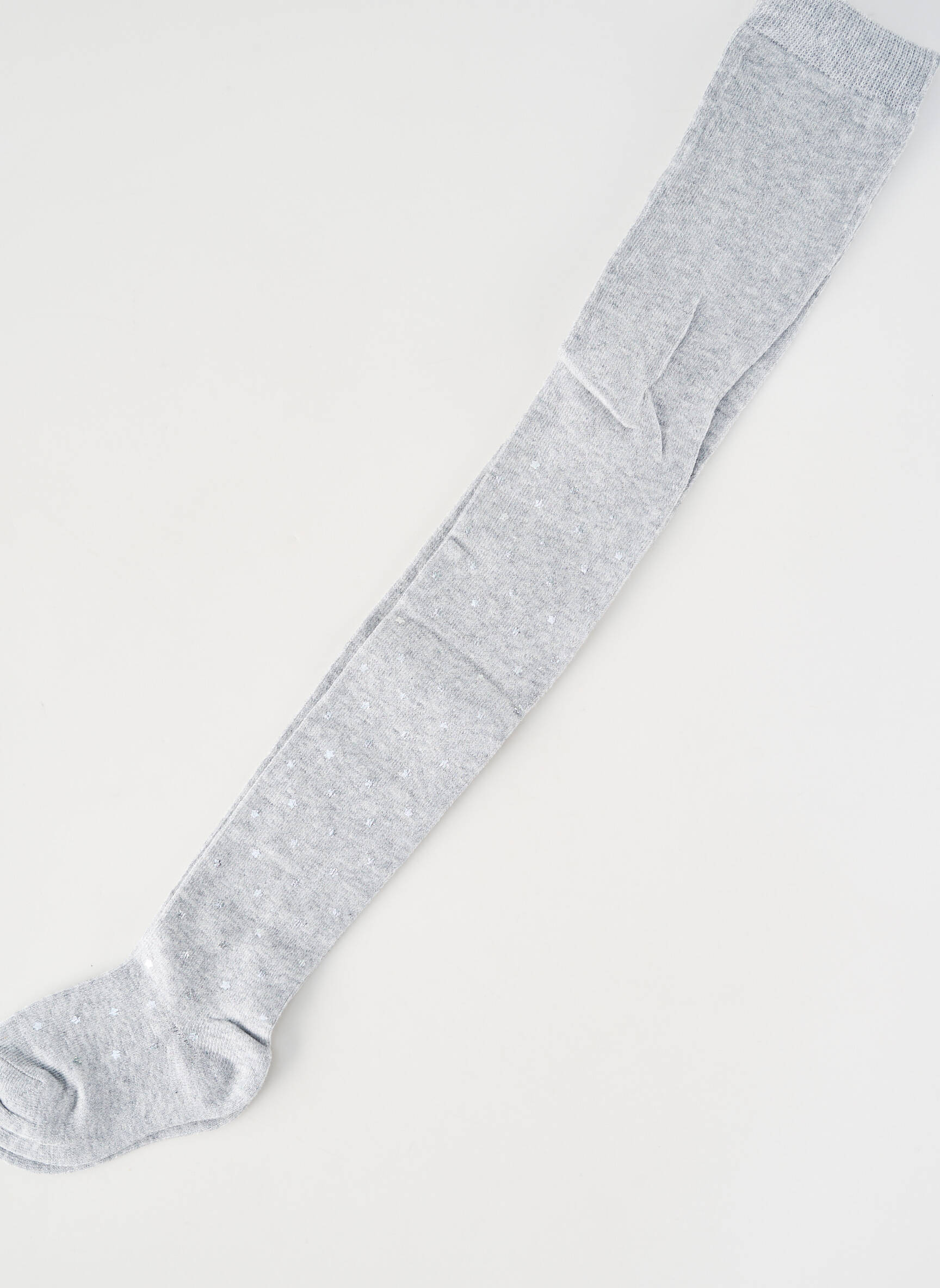 Collants tissage chiné gris MAYORAL fille