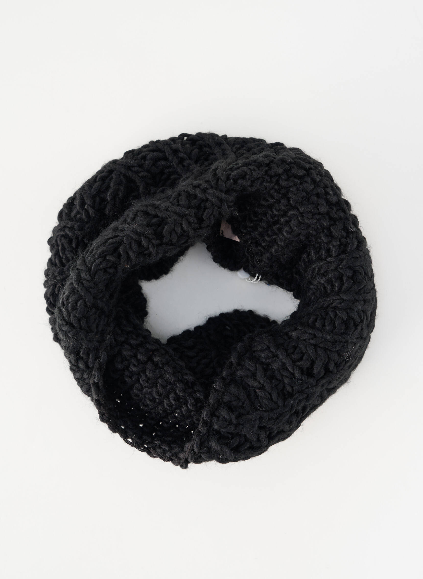 Col / tour de cou stretch noir ONLY femme