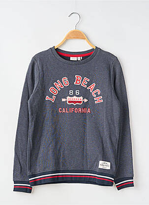 Sweat-shirt broderie manches longues bleu NAME IT fille