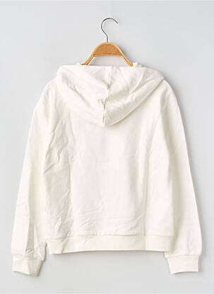 Sweat-shirt à capuche stretch manches longues beige ONLY fille