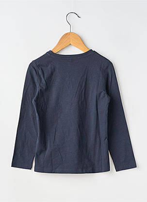 T-shirt coupe cintrée manches longues bleu NAME IT fille