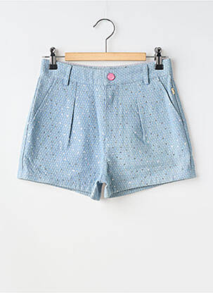Short stretch taille ajustable bleu BILLIEBLUSH fille