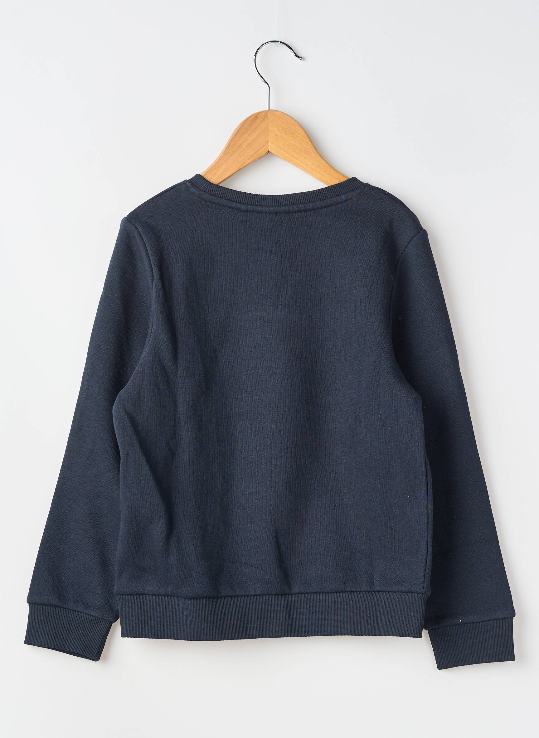 Sweat-shirt sérigraphie floquée manches longues bleu NAME IT fille