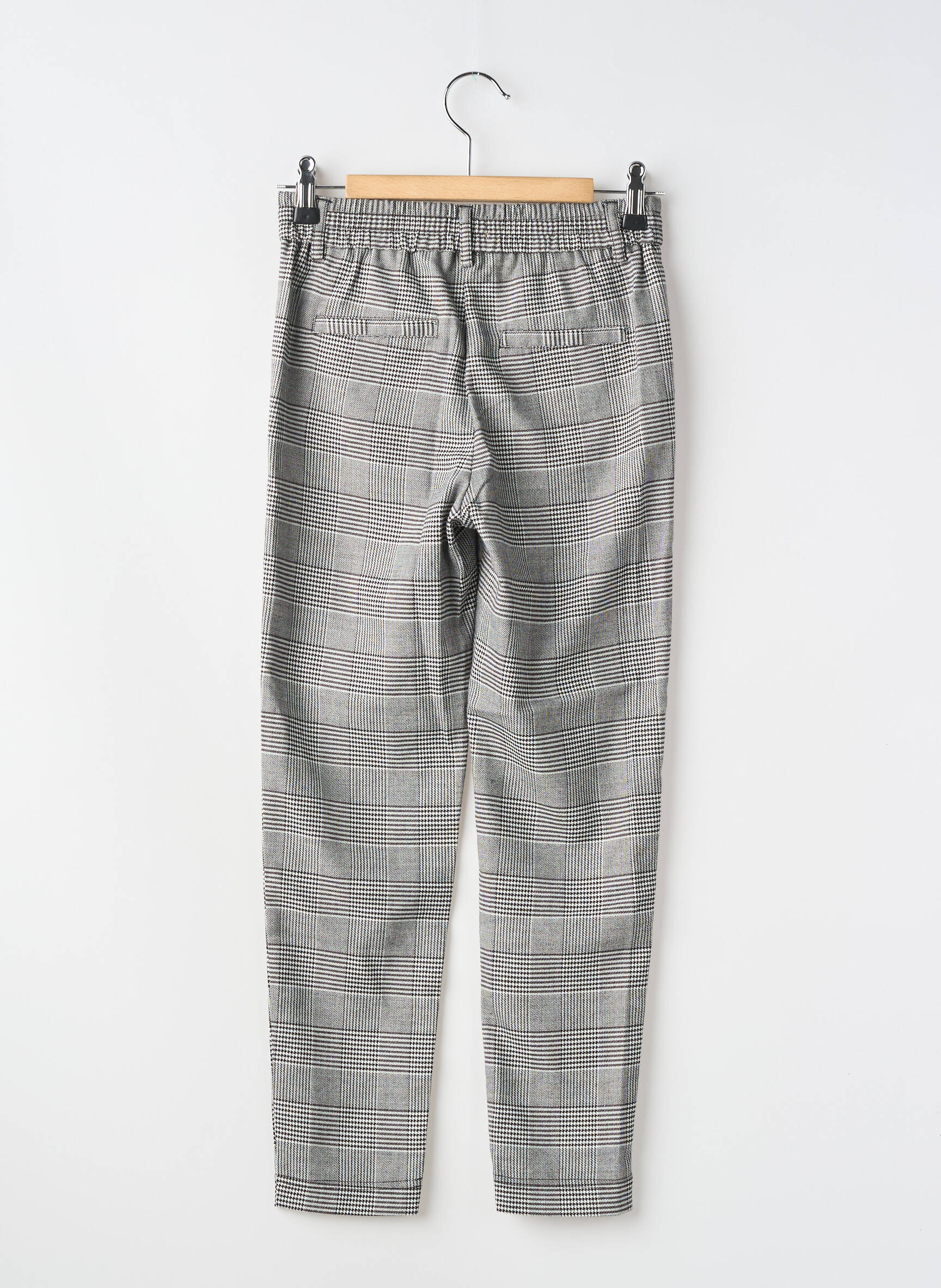Pantalon droit resserrée sur le bas taille ajustable gris ONLY fille