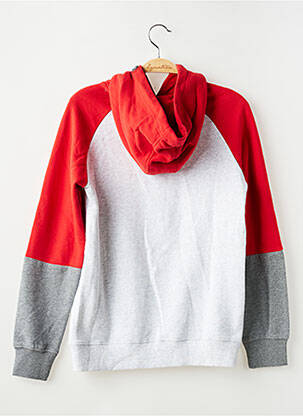 Sweat-shirt à capuche poches manches longues gris GARCIA garçon