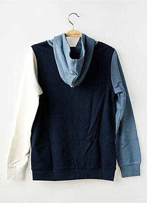 Sweat-shirt à capuche tissage molletoné manches longues bleu NAME IT garçon