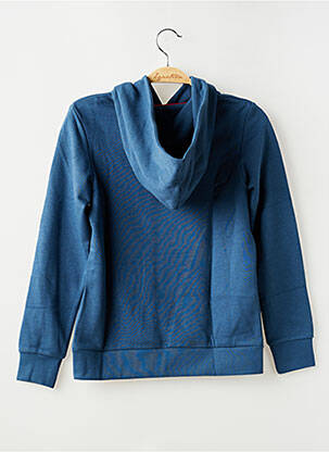 Sweat-shirt à capuche poches manches longues bleu JACK & JONES garçon