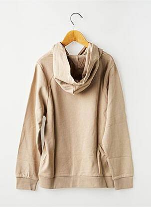 Sweat-shirt à capuche tissage jersey manches longues beige NAME IT garçon
