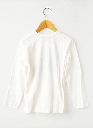 T-shirt manches longues manches longues blanc IKKS garçon