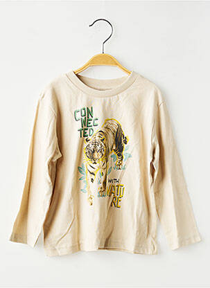 T-shirt manches longues manches longues beige MAYORAL garçon