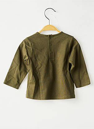 T-shirt manches longues manches longues vert CARREMENT BEAU garçon