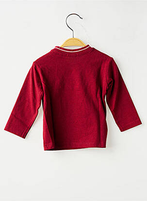 T-shirt manches longues manches longues rouge IKKS enfant