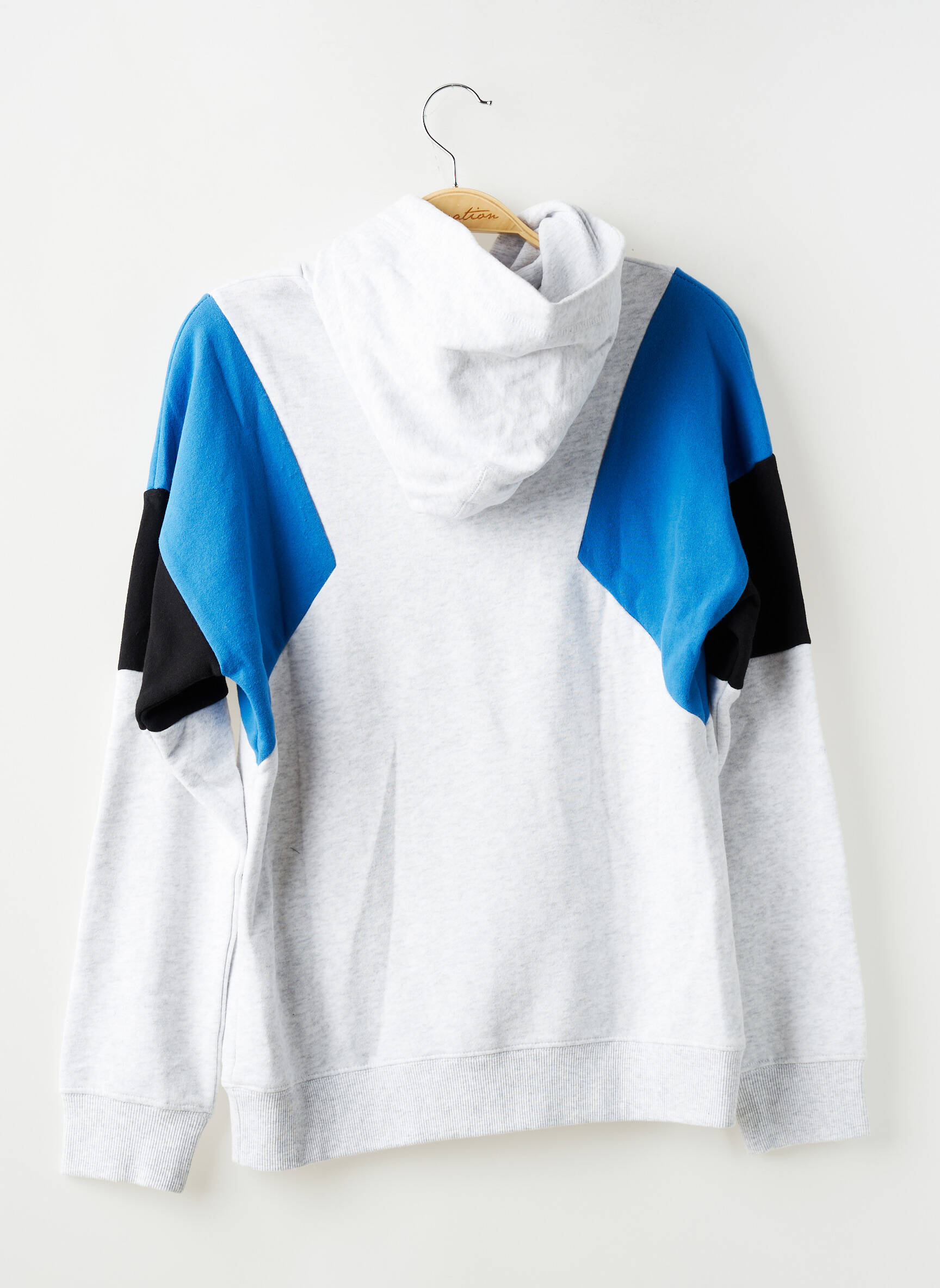 Sweat-shirt à capuche poches manches longues gris GARCIA garçon