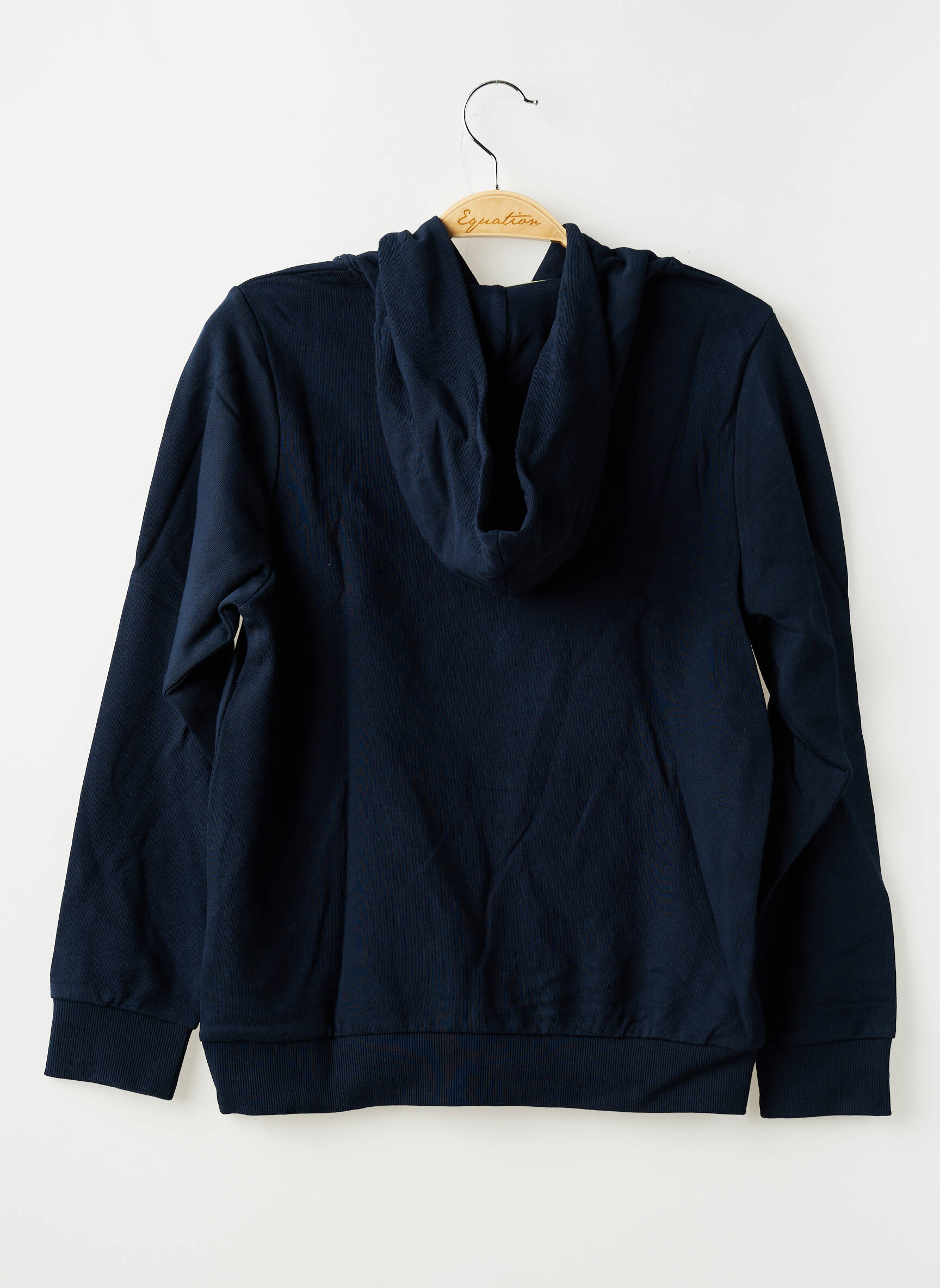 Sweat-shirt à capuche tissage jersey manches longues bleu NAME IT garçon