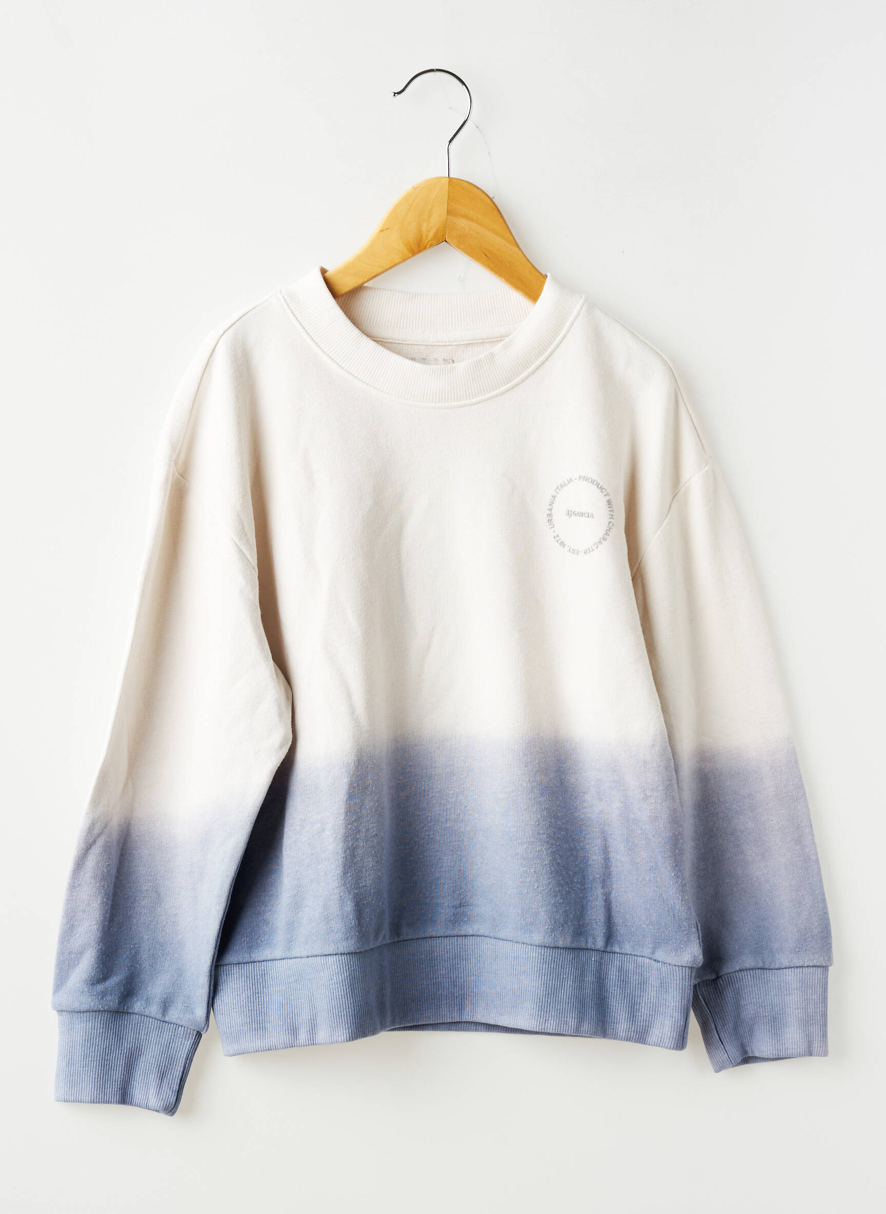 Sweat-shirt manches longues manches longues bleu GARCIA garçon