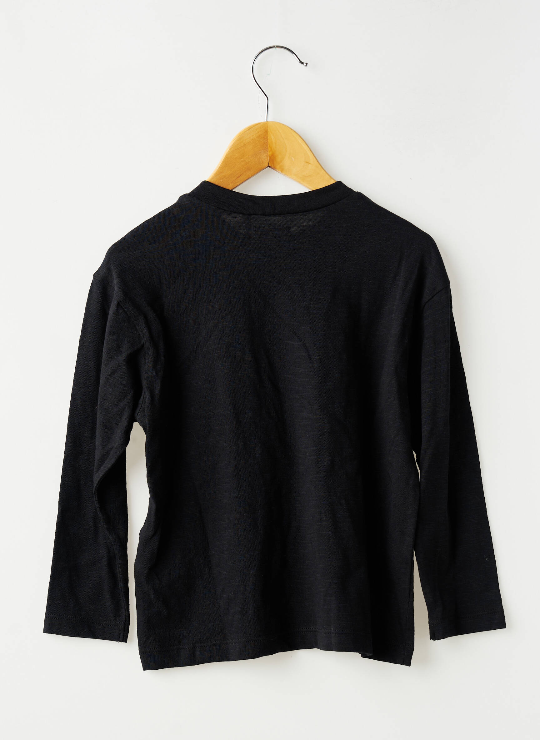 T-shirt manches longues manches longues noir IKKS garçon