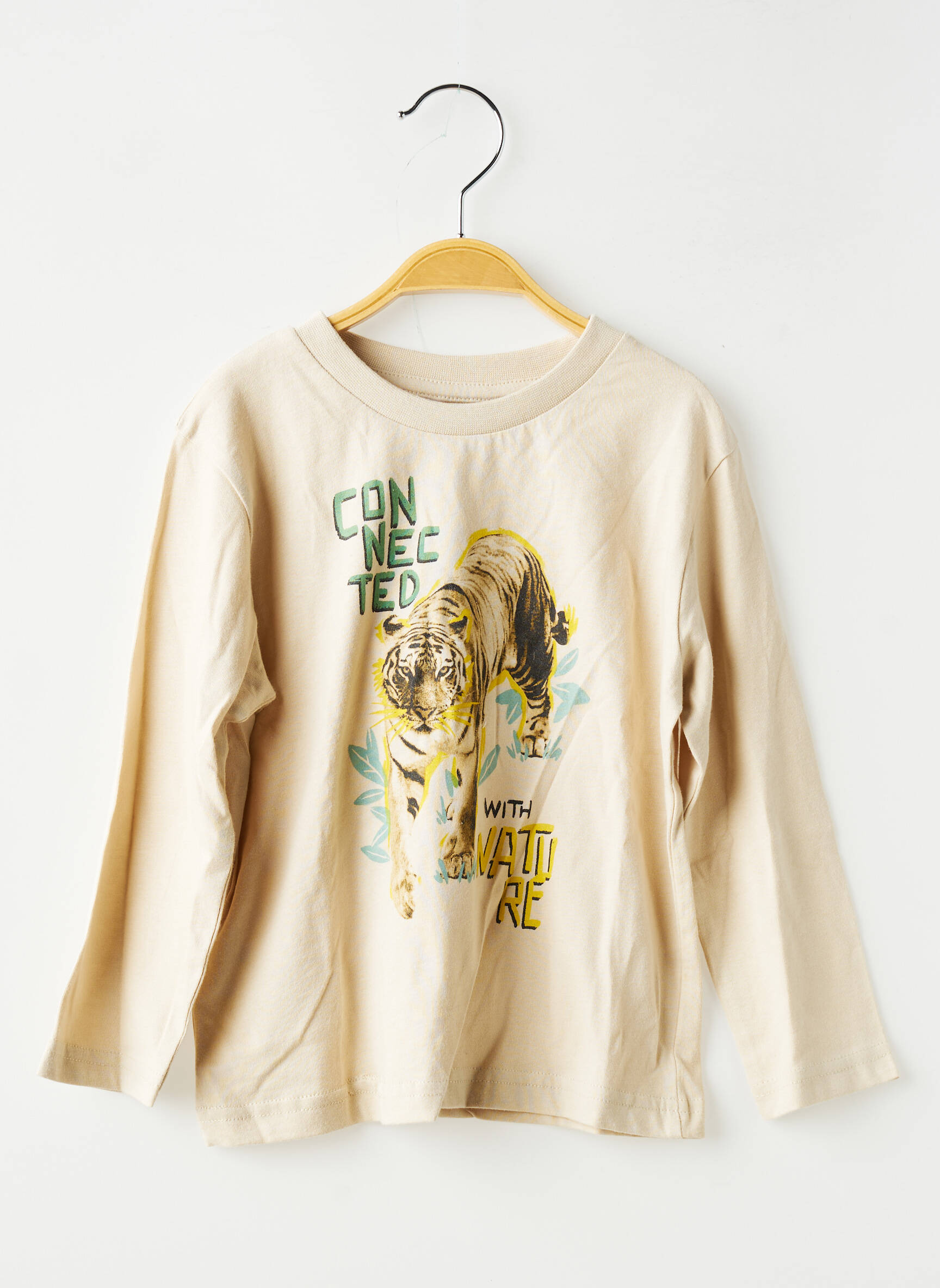 T-shirt manches longues manches longues beige MAYORAL garçon