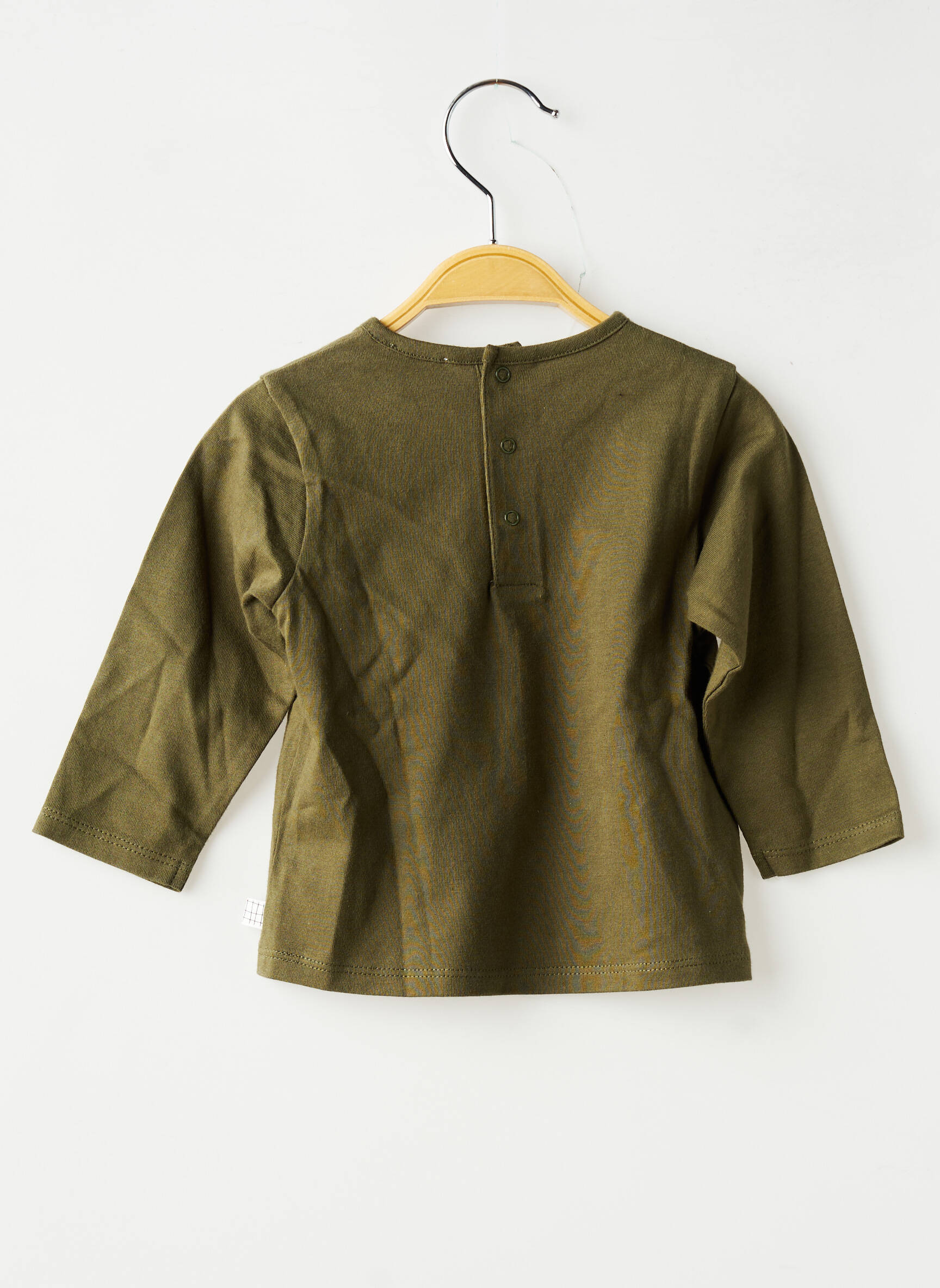 T-shirt manches longues manches longues vert CARREMENT BEAU garçon