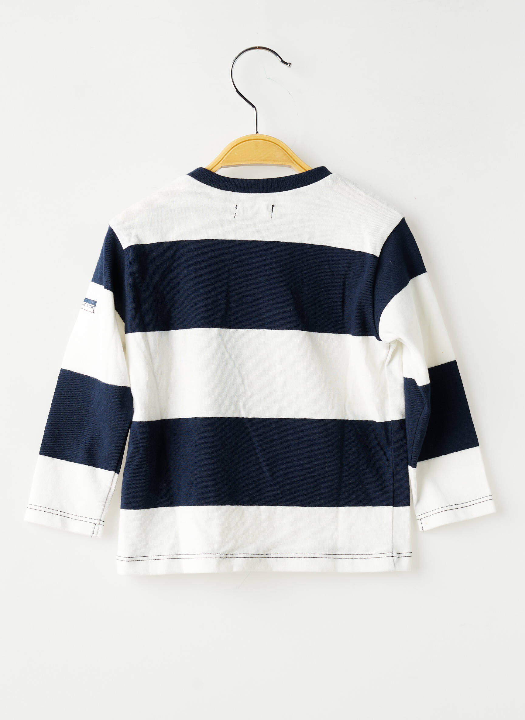 T-shirt manches longues manches longues bleu IKKS enfant
