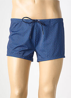 Slip de bain tissage popeline bleu HOM homme