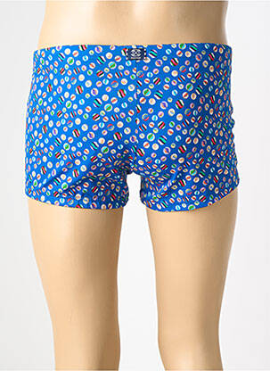 Slip de bain tissage popeline bleu HOM homme