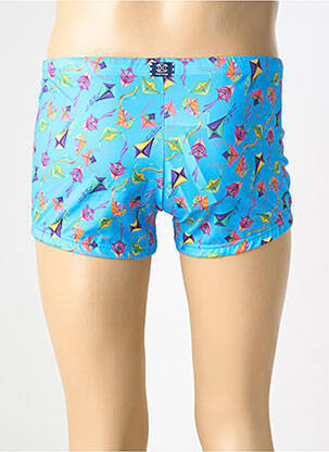 Slip de bain tissage popeline bleu HOM homme