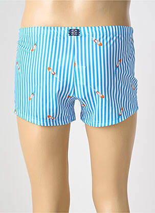 Slip de bain tissage popeline bleu HOM homme