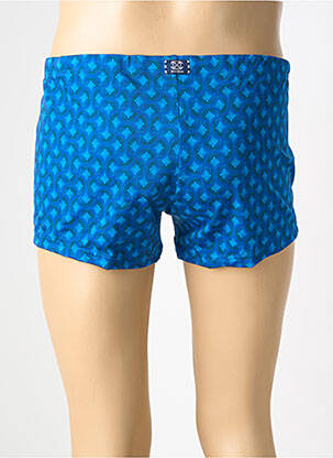 Slip de bain tissage popeline bleu HOM homme
