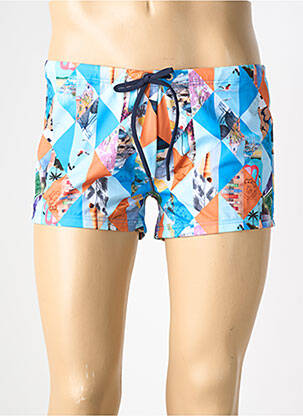 Slip de bain stretch bleu HOM homme