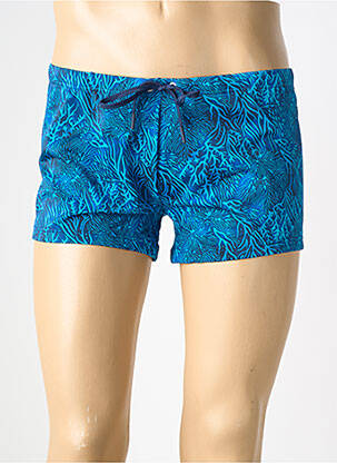 Slip de bain tissage popeline bleu HOM homme