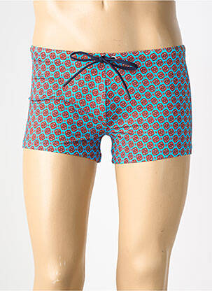 Slip de bain tissage popeline bleu HOM homme