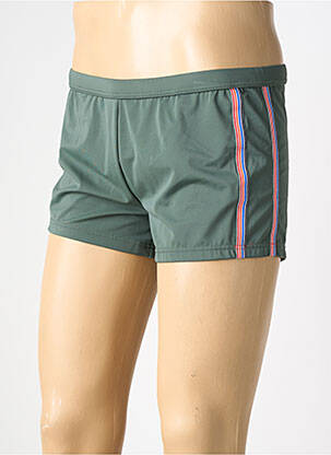 Slip de bain stretch vert HOM homme