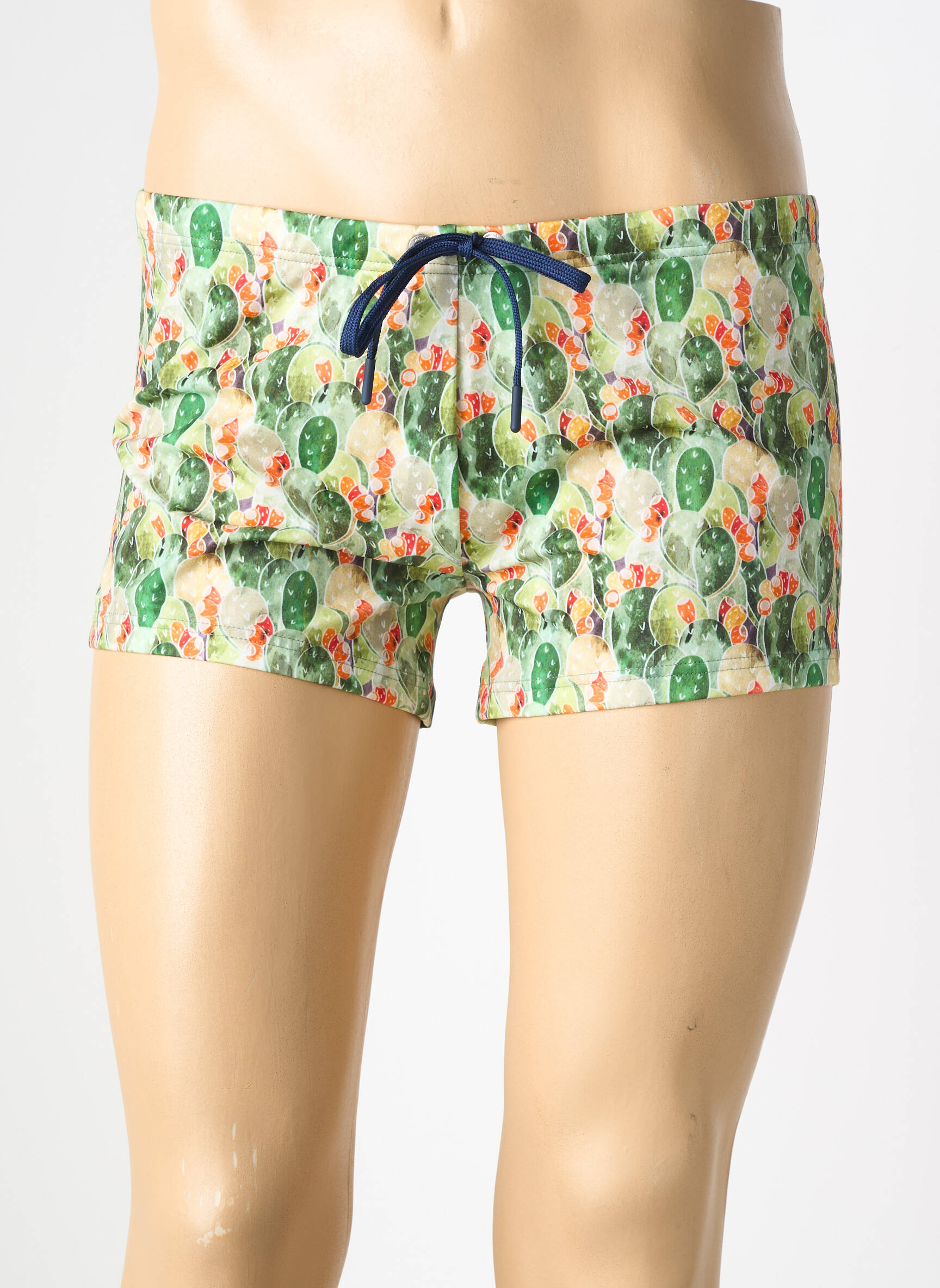 Slip de bain stretch vert HOM homme