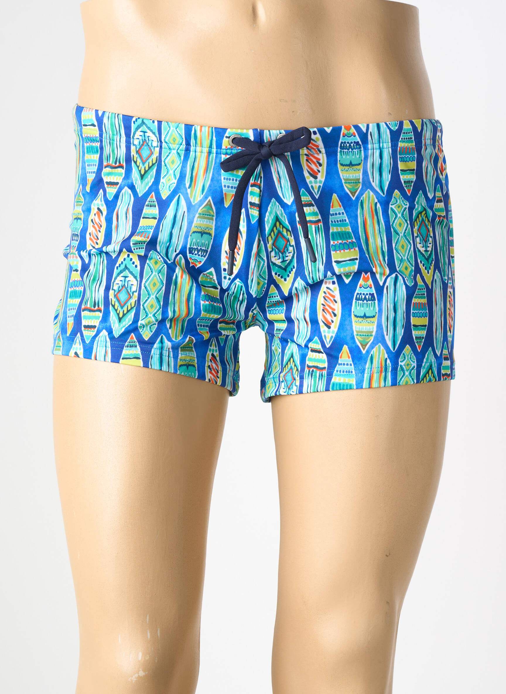 Slip de bain stretch bleu HOM homme