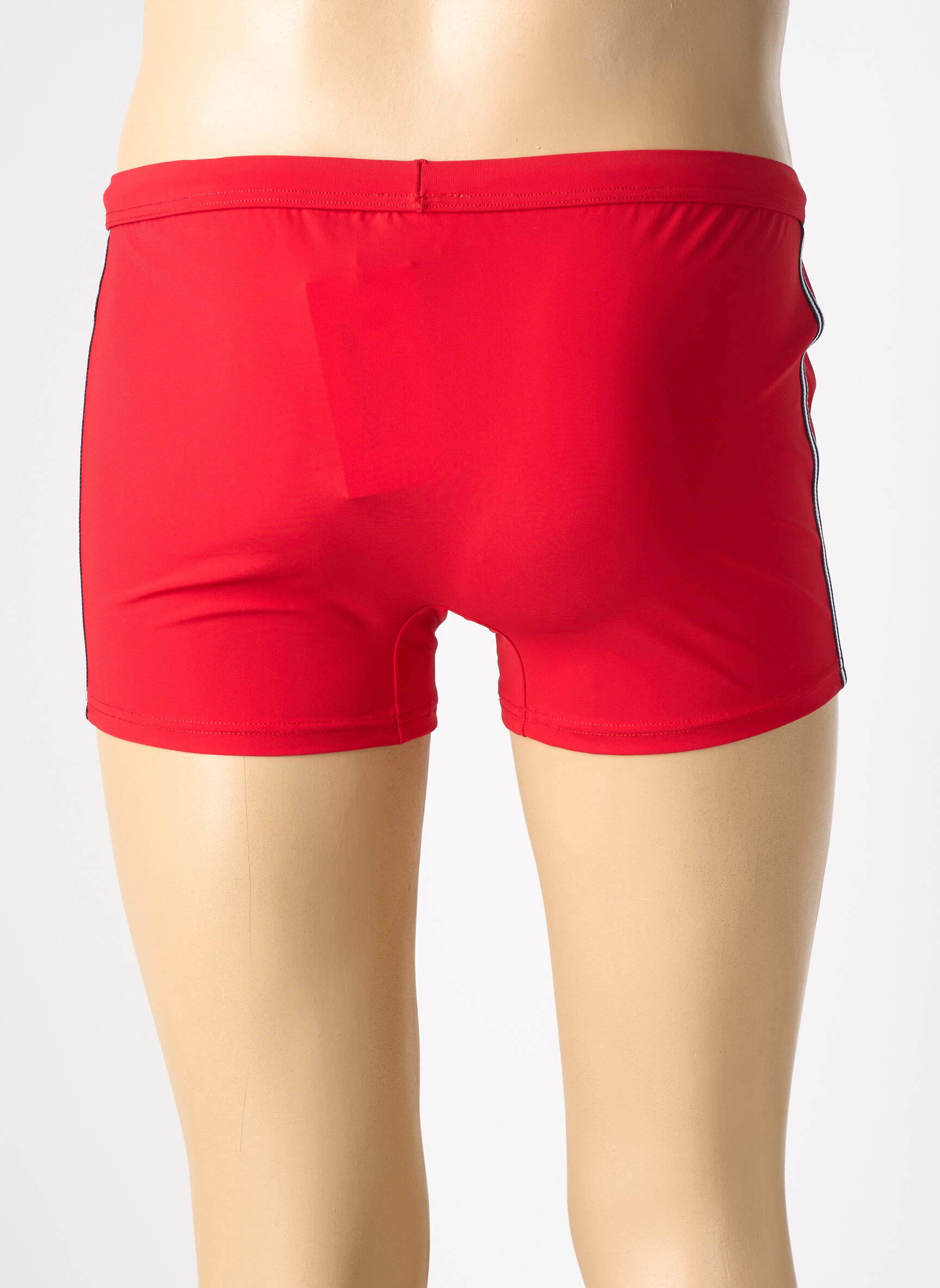 Slip de bain tissage popeline rouge EMINENCE homme