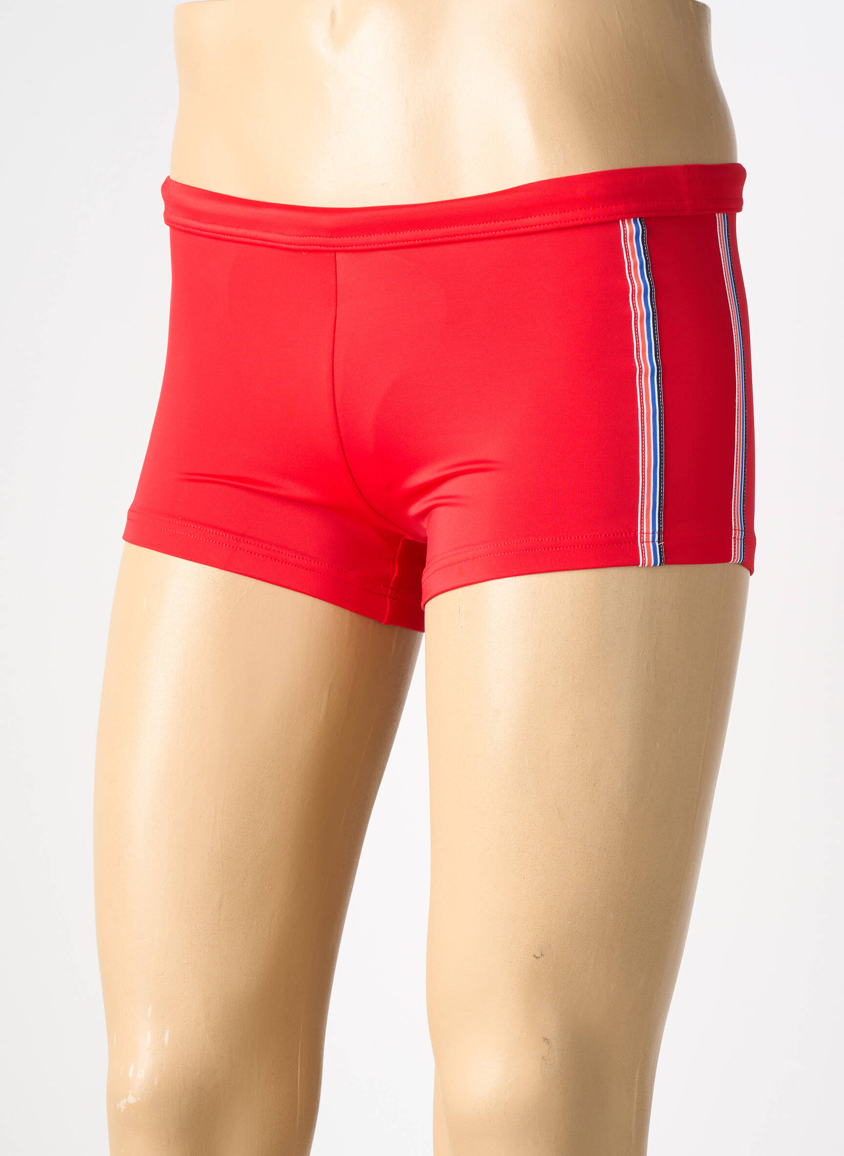 Slip de bain stretch rouge HOM homme