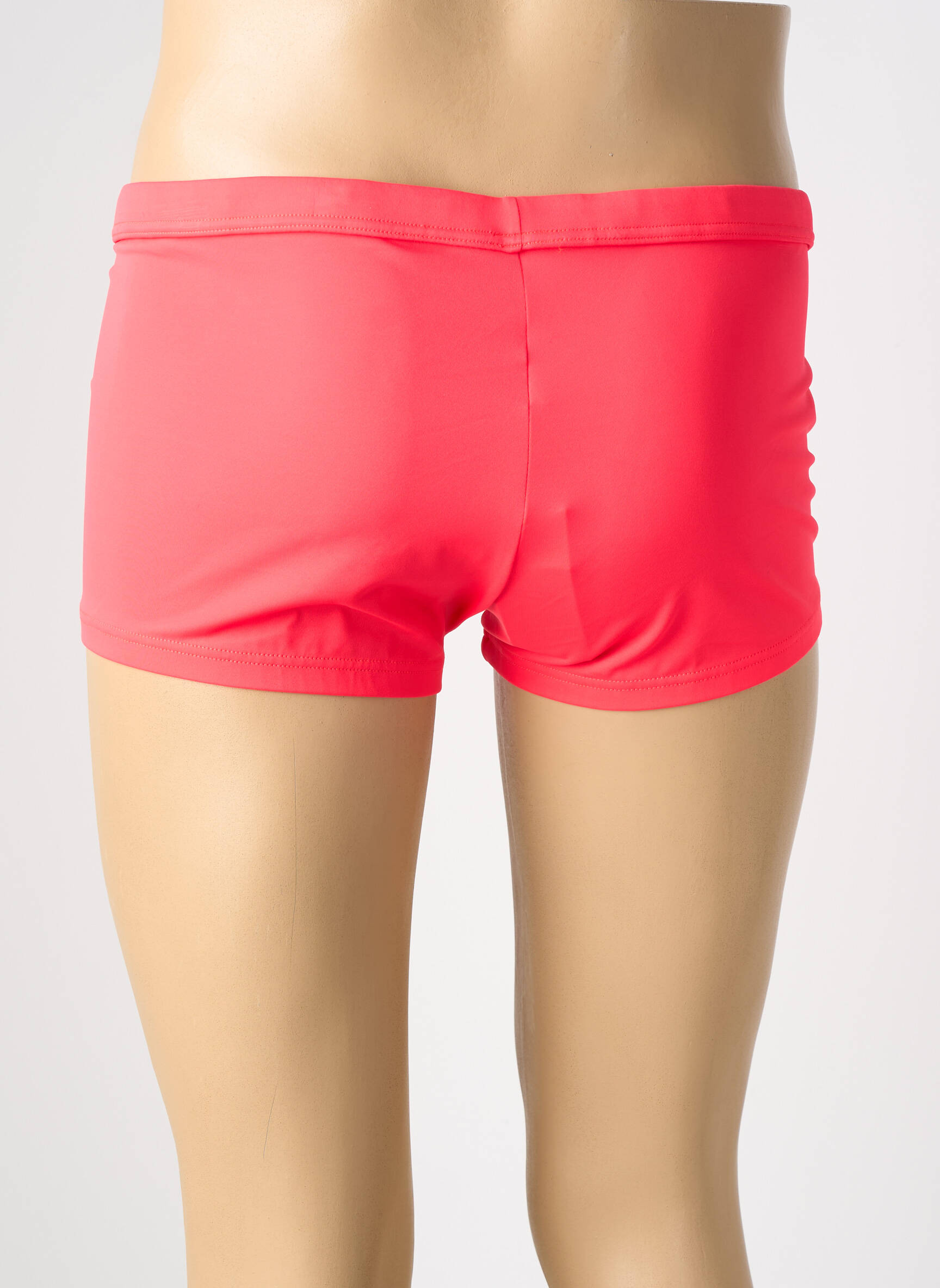 Slip de bain tissage popeline orange HOM homme